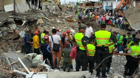 Sismo En Ecuador Entre Los 10 Más Letales De Los últimos 20 Años En