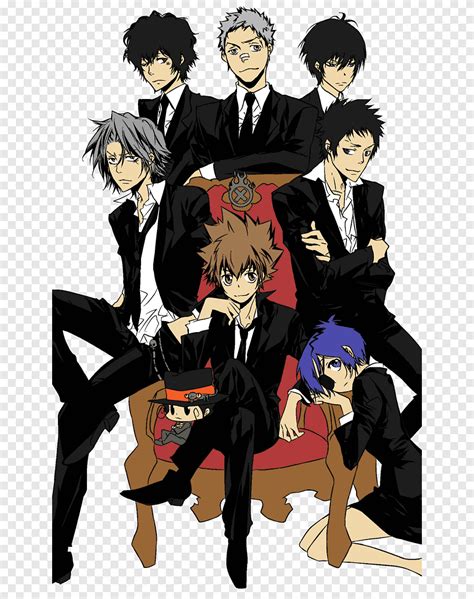 Reborn Tsunayoshi Sawada Kyoya Hibari Mukuro Rokudo Takeshi Yamamoto