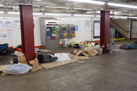 Subway Riders Lash Out At De Blasio Over Homeless People Taking Over