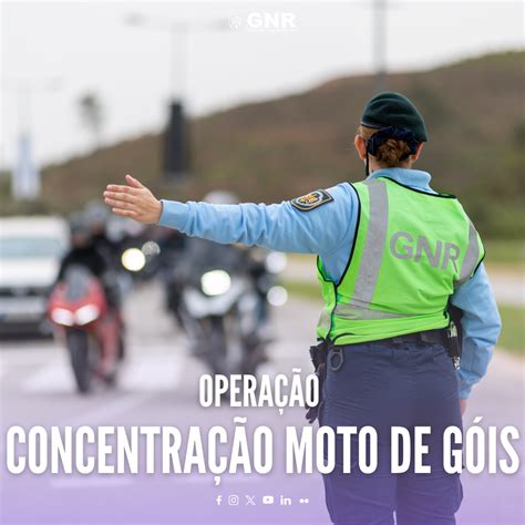 Gnr Refor Os Nas Estradas Atrav S Da Opera O Concentra O Moto De