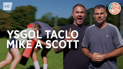 Ysgol Taclo Scott Quinnell Mike Phillips Cwpan Rygbi R Byd