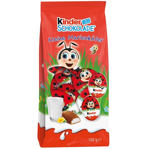 Kinder Schokolade Kleine Marienkäfer 102g Sweets Ch