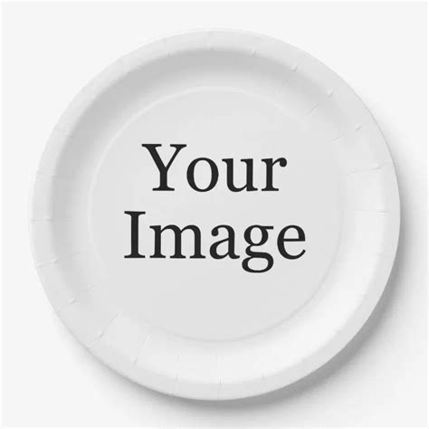 Custom Photo Paper Plates Zazzle