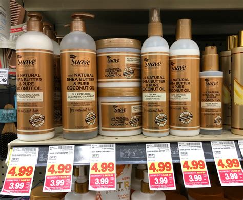 Suave Professional Natural Hair Care ONLY $2.00 each with Kroger Mega ...