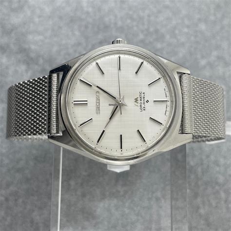 Seiko serviced LM Lord Matic linen dial automatic 23 jewels für 298