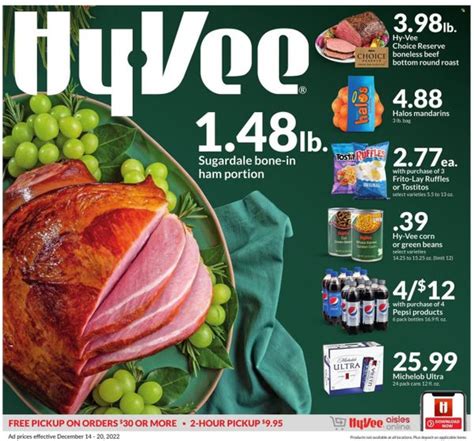 Hy Vee IA IL KS MO Weekly Ad Flyer Specials December 14 To