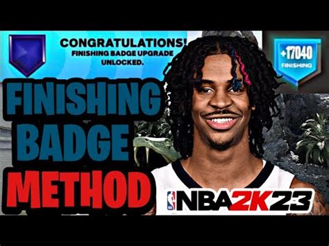 Fastest Finishing Badge Method On Nba K Get Your Finishing Badges