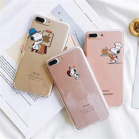 Snoopy Print Iphone Case Finishifystore