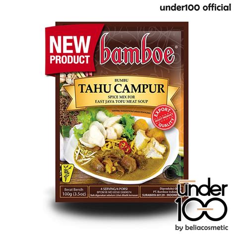 Jual Under100 Bumbu Bamboe Asia 6 Varian Rasa Dapur Instan Masak