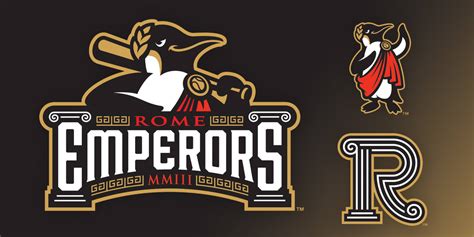 atlanta braves affiliate unveils  rome emperors identity