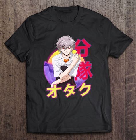 Evangelion T Shirts Kaworu Nagisa Classic T Shirt Evangelion Merch