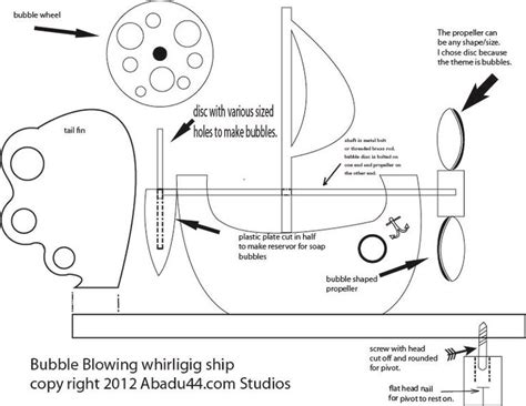 Free Printable Paper Whirligig Patterns