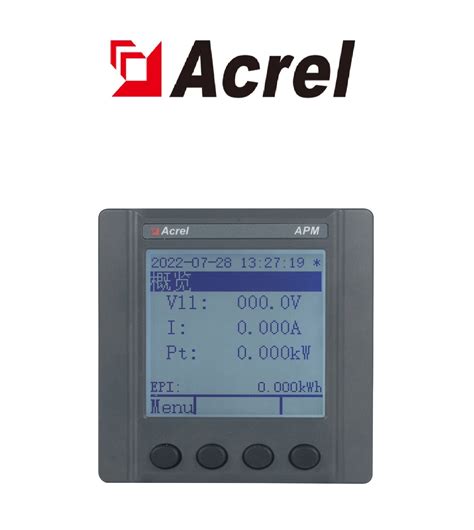 Acrel Three Phase Energy Meter Multimedidor De Energia Apm Power