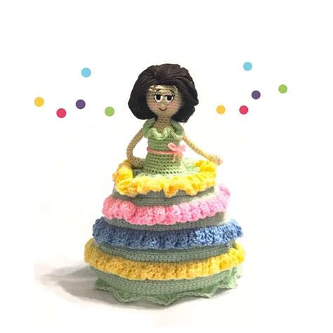 Crochet Doll Pattern Crochet Dress Doll Pattern Crochet - Etsy