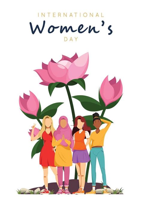 International Womens Day March Feminist Happy Womens Day Poster