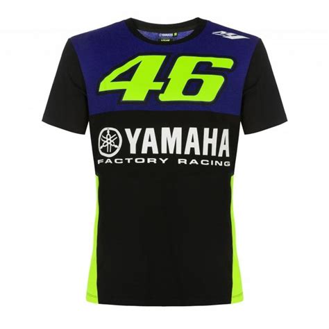 Yamaha Factory Racing Team Valentino Rossi Vr T Shirt Motogp Adult