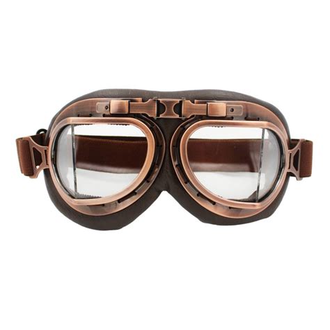 Check Out These Crg Vintage Pilot Goggles Available In 5 Lens Colours Pothelm Nl