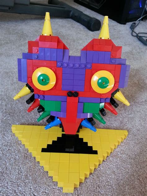 Lego Majoras Mask Complete Lego Creations Lego Custom Lego