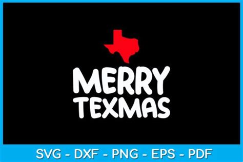 Merry Texmas Svg Cut File Graphic By Trendycreative Creative Fabrica