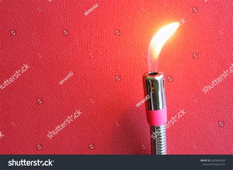 Miniature Gas Burner Made Metal Reinforced Stock Photo 2029464359