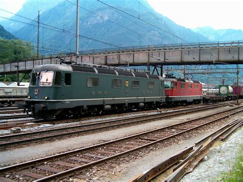 G Terzug Mit Sbb Lokomotive Re Eglisau Re Flickr