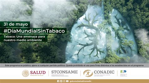 CONADIC on Twitter Hoy es el DíaMundialSinTabaco Acompáñanos al