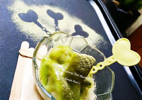 Resep Singkong Thai Matcha Ala Bunda Pure S Oleh Murni Cookpad