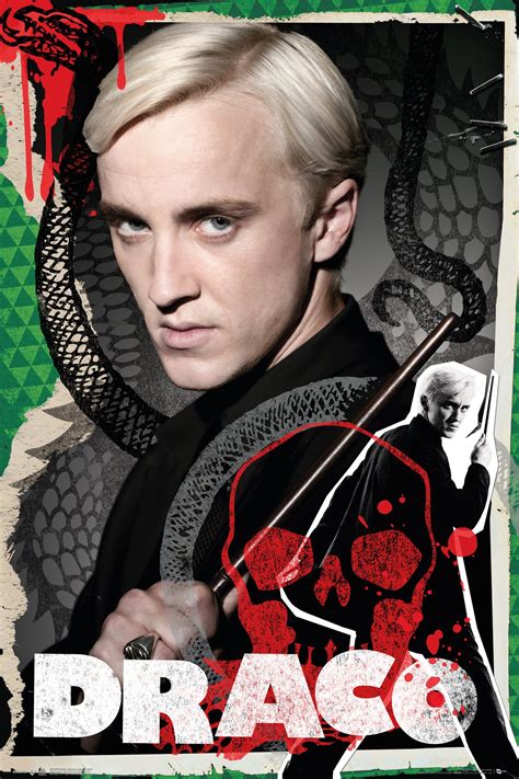 Harry Potter Draco Malfoy Poster — Poster Plus