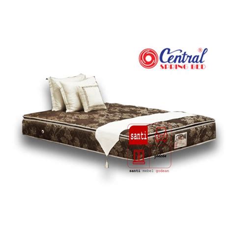 Jual Springbed Central Deluxe Single Pillow Top X Kasur Saja Di