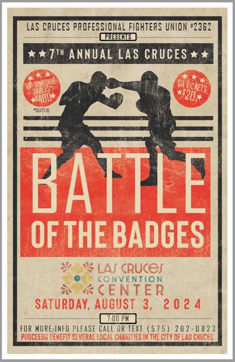 Battle Of The Badges Las Cruces Convention Center