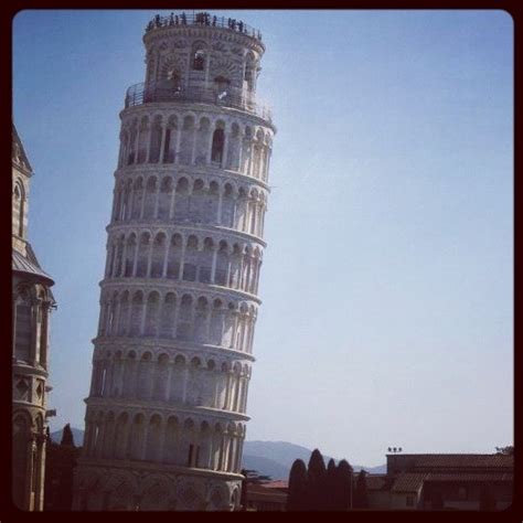 The leaning tower of Pisa! | Leaning tower, Leaning tower of pisa, Tower