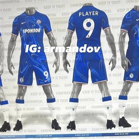 Camisas Do Chelsea Vazam Mantos Do Futebol