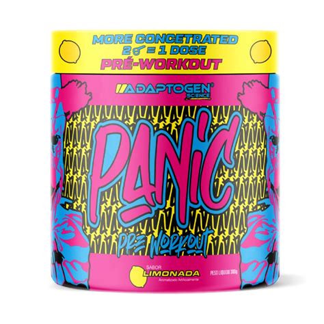 Pr Treino Adaptogen Panic Super Concentrado Limonada G Pr Treino