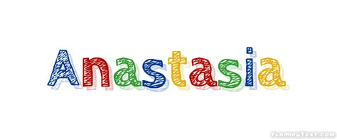 Anastasia Logo | Free Name Design Tool from Flaming Text