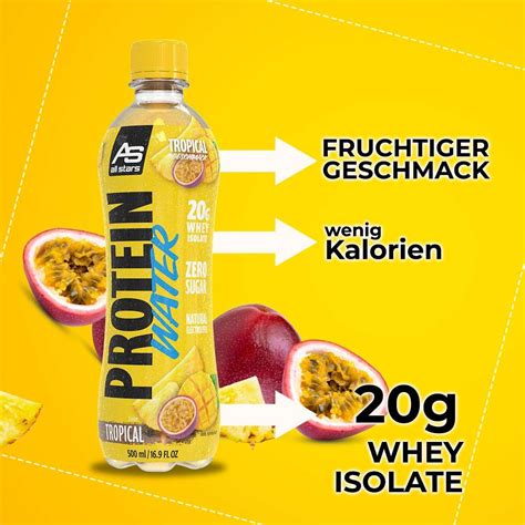 All Stars Protein Water Clear Protein Isolat Ohne Zucker