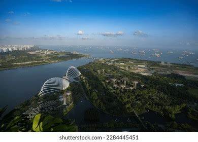 Singapore March 2023 Aerial View Cityscape Stock Photo 2284445451 ...