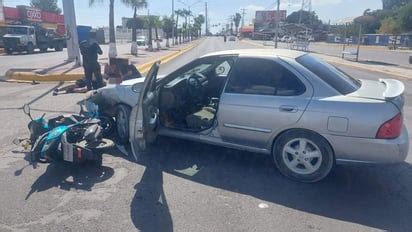 Motociclista Resulta Herido Tras Colisi N En G Mez Palacio El Siglo