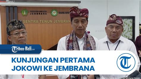 Pertama Kali Kunjungi Jembrana Jokowi Disambut Antusias Warga Youtube