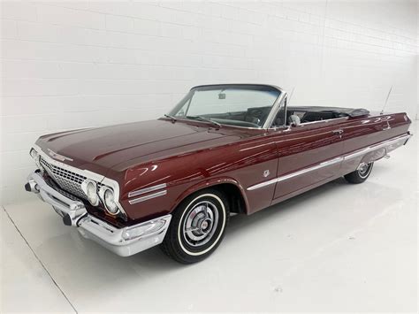 1963 Chevrolet Impala Ss 409 Convertible Classic And Collector Cars