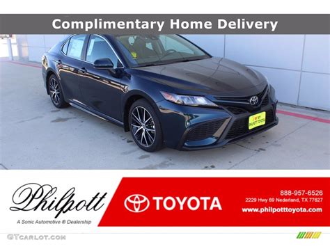 2021 Galactic Aqua Mica Toyota Camry Se 140318146 Photo 7 Gtcarlot