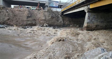 Río Rímac Caudal Crece Considerablemente Publimetro Perú