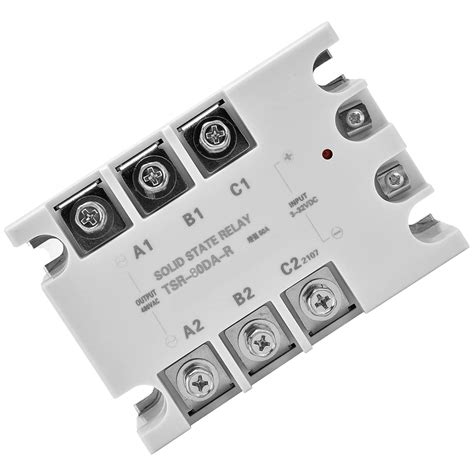 Buy Ac 220v 3 Phase Solid State Relay Dc To Ac Input 3 32v Dc Output 480vac Enhanced