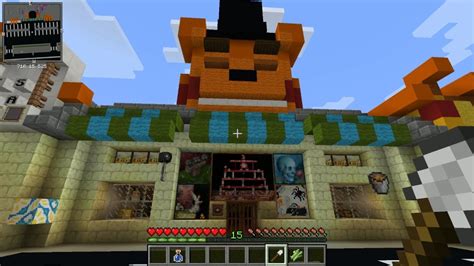 Freddy Fazbear S Pizzeria In Minecraft Youtube