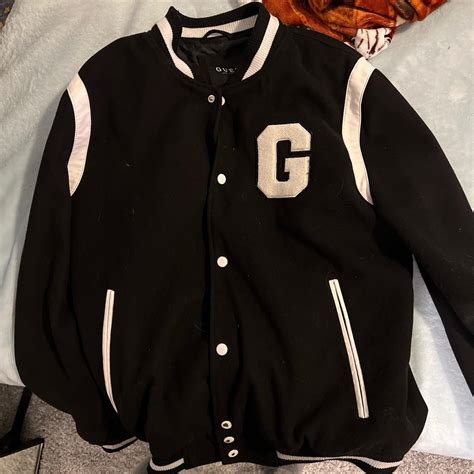 Guess Men S Black Jacket Depop