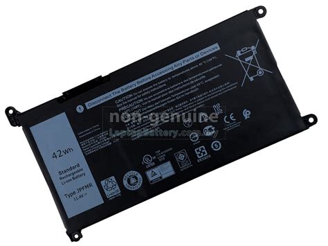 Dell Jpfmr Batteryhigh Grade Replacement Dell Jpfmr Laptop Battery From Malaysia42wh3 Cells