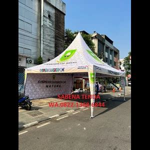 Jual Tenda Kerucut Event Digital Printing Jakarta Sabena Tenda