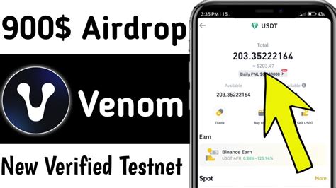 Venom Testnet Airdrop Earn Money Online Telugu New Verified