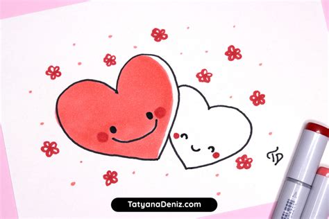 Valentine S Day Doodles Quick And Easy Drawing Tutorial For Beginners