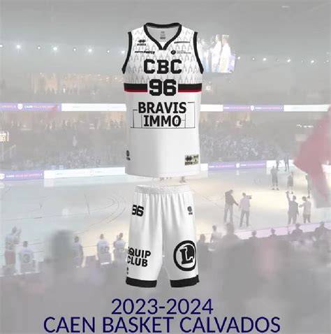 Basket N M Le Caen Bc D Voile Ses Nouveaux Maillots Pour La Saison