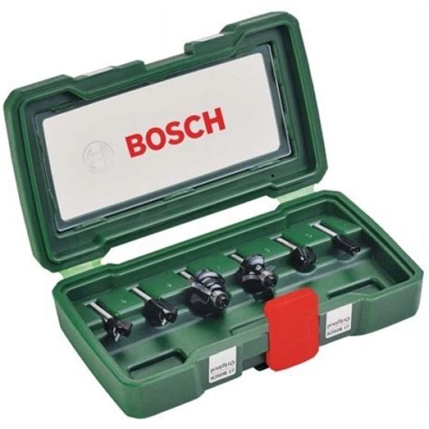 Bosch zestaw frezów frezy do drewna 6mm 6szt Lombard 66